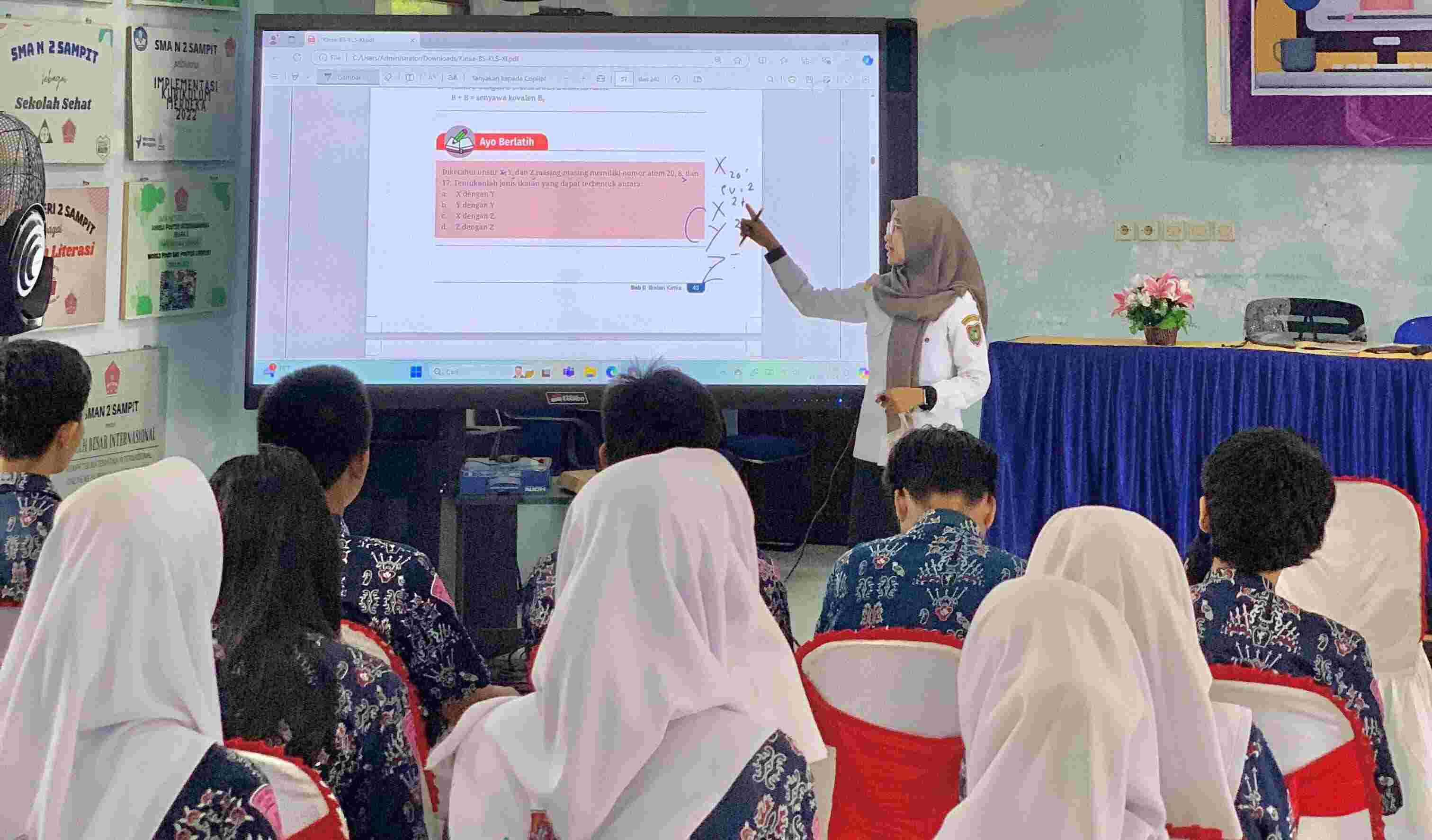Siswa dan Guru Sambut Positif Digitalisasi Pembelajaran di Kalteng