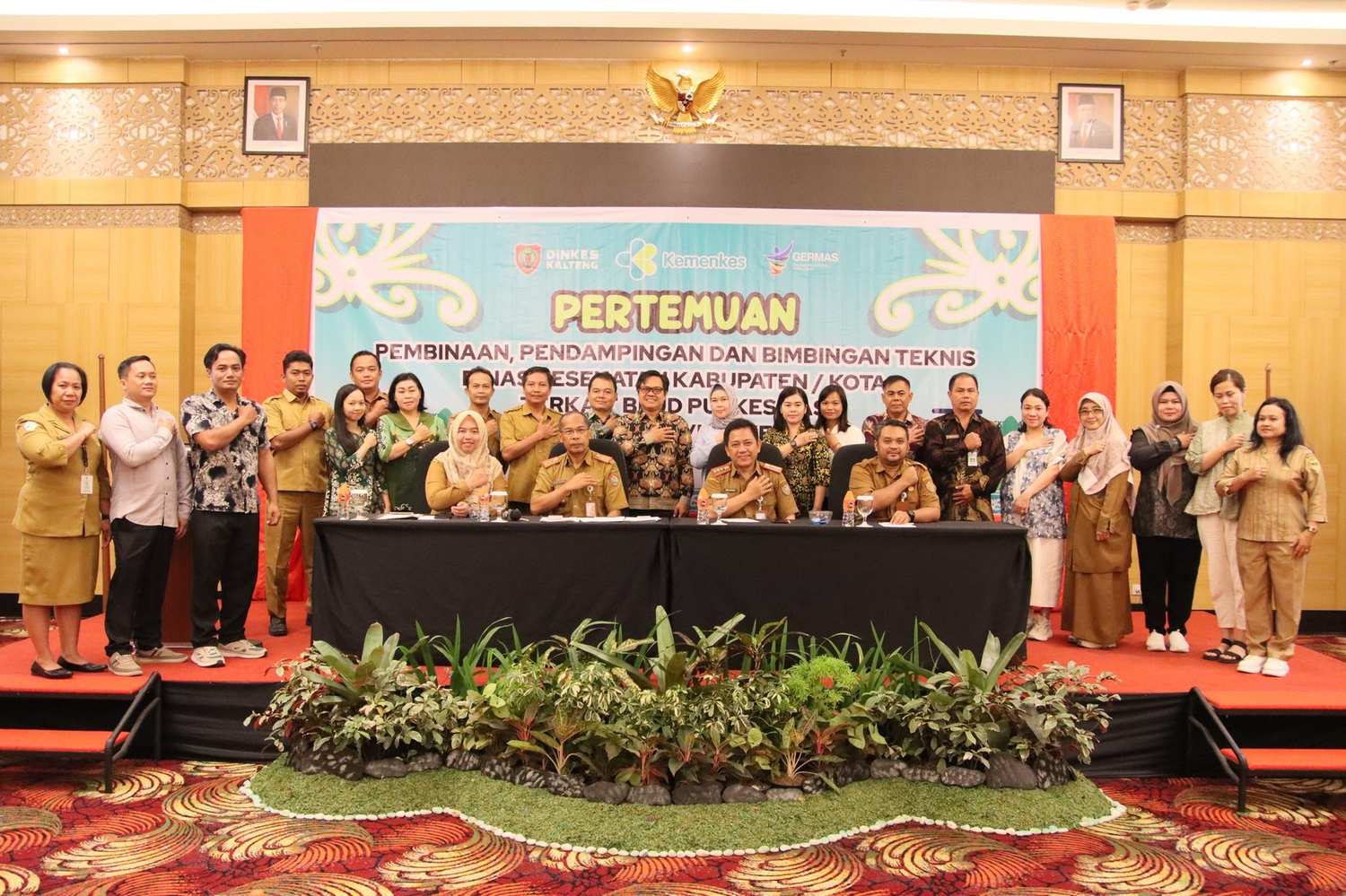 Dinkes Kalteng Gelar Bimtek Serta Pendampingan Terkait BLUD Puskesmas dan Labkesda Kabupaten/Kota
