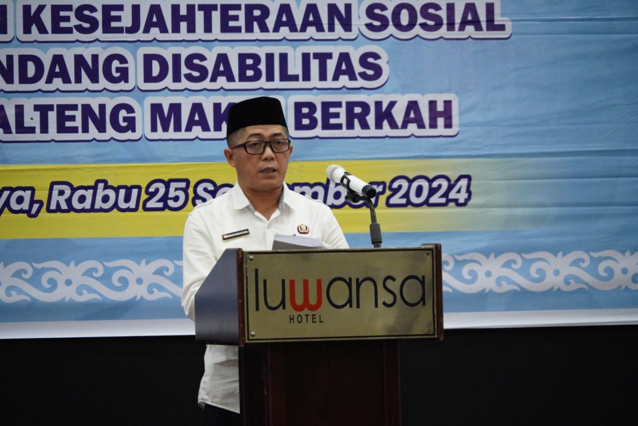 Plh Sahli Gubernur Pemkumpol Ahmad Husain Buka Kegiatan Fasilitasi dan Monitoring Capaian Kinerja Kebijakan Kesejahteraan Rakyat Bidang Sosial Tahun 2024