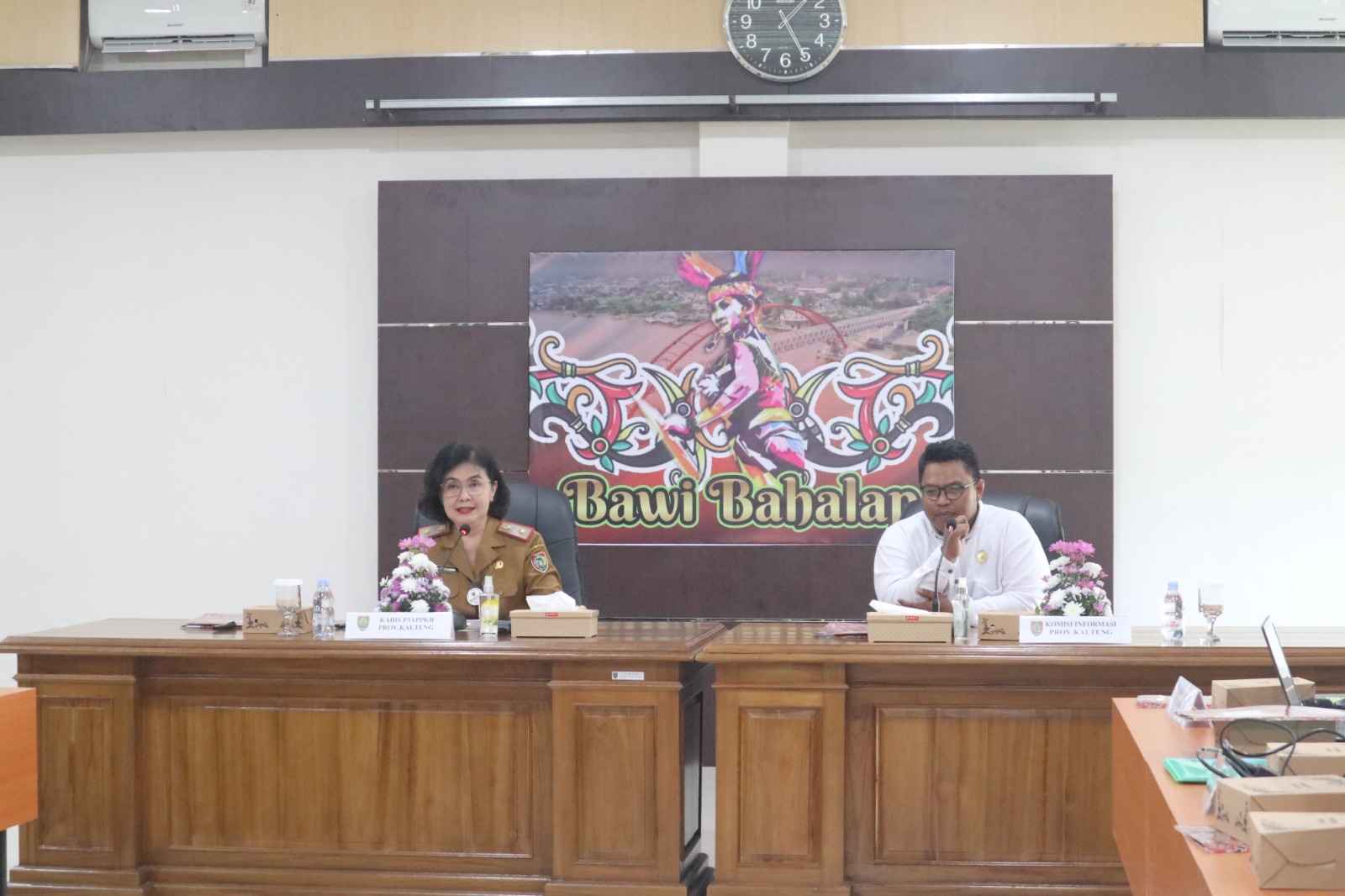 DP3APPKB Prov. Kalteng Terima Visitasi Monev KIP di Wilayah Prov. Kalteng Tahun 2024