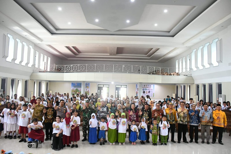 Pemkab Pulang Pisau Gelar Peringatan Hari Anak Nasional 2025