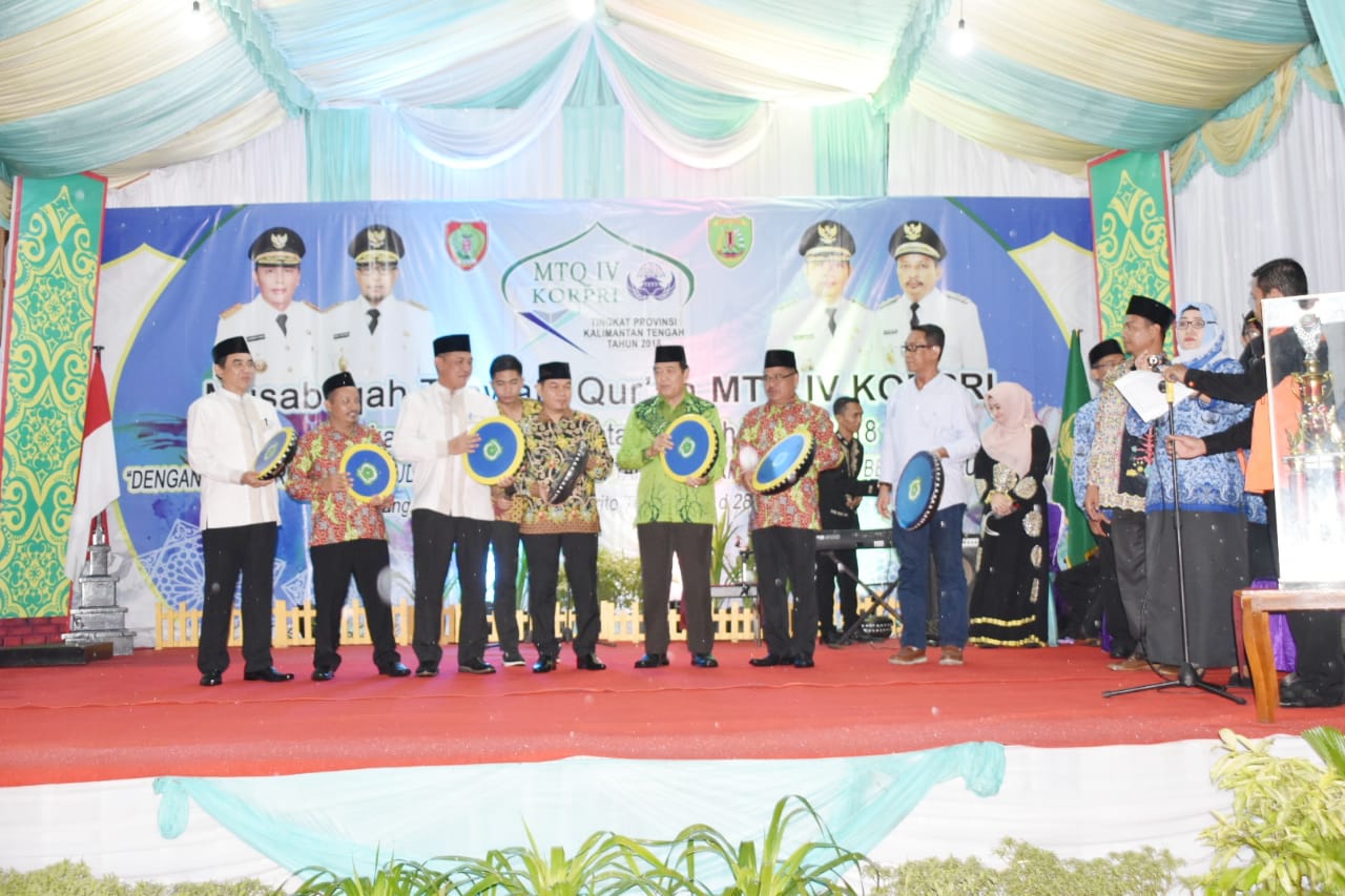 Bartim Tuan Rumah MTQ Korpri IV Tingkat Provinsi Kalimantan Tengah