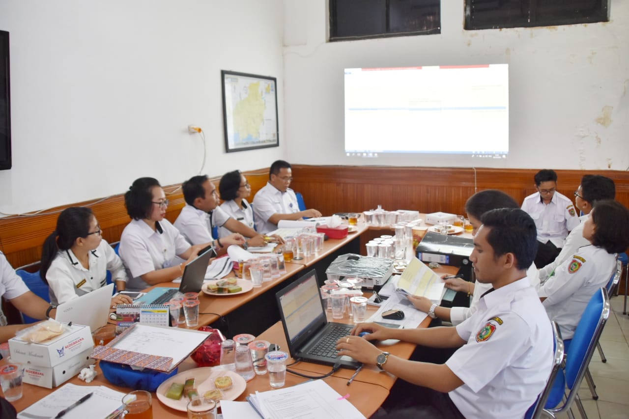 Evaluasi PMPRB di Dinas Kominfo Prov. Kalteng
