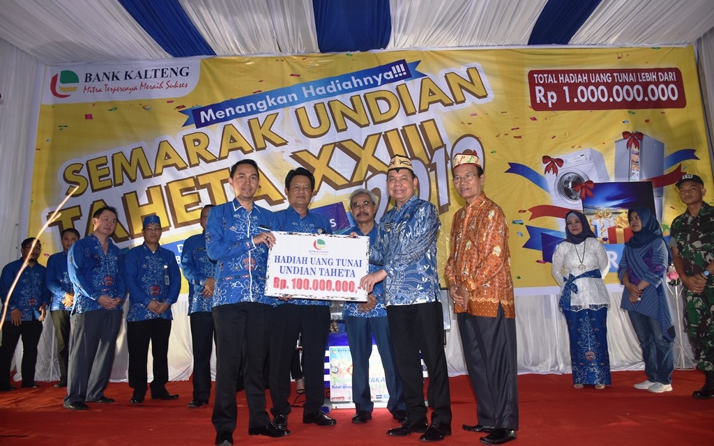 Semarak Undian Taheta Bank Kalteng