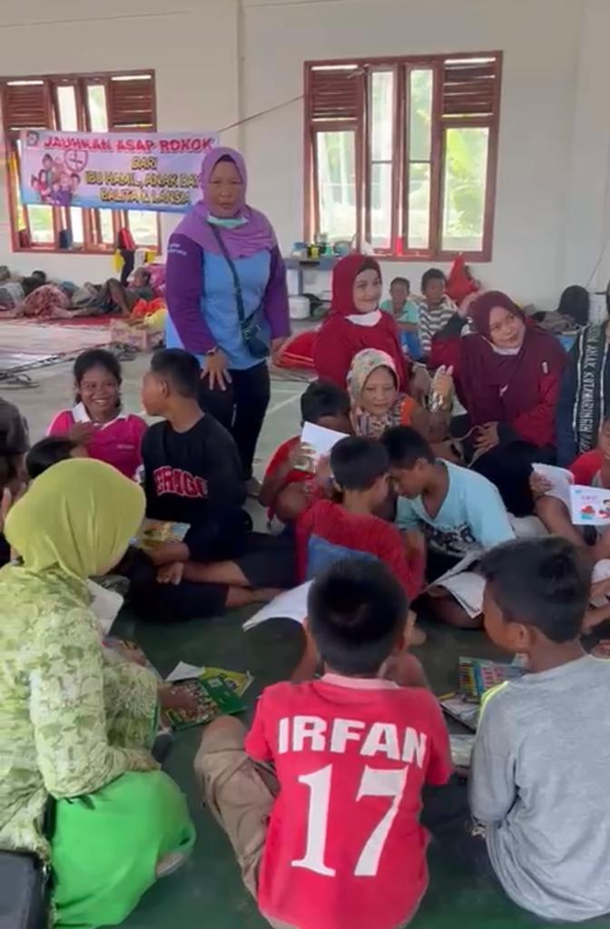 Kadis P3APPKB Ina Aden : Reaksi  Krisis Anak Terhadap  Bencana Banjir Harus Ditangani, Agar Tidak Berkembang Menjadi Gangguan Psikologis