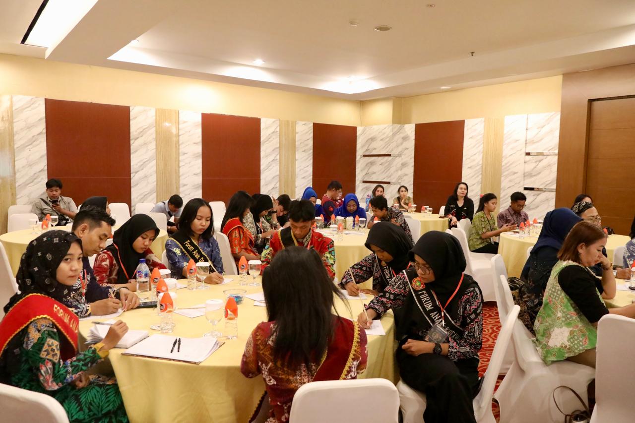 Mewakili Pemprov Kalteng, Kadis P3APPKB Buka Rakor Forum Anak Daerah Provinsi Kalimantan Tengah