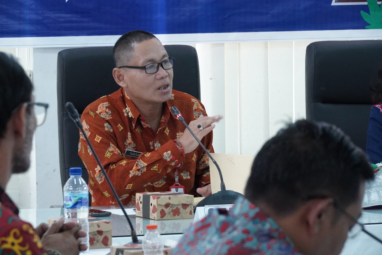 Sahli Gubernur Yuas Elko Buka Rapat Coaching Clinic 7 Implementasi SSK Pogram PPSP Tahun 2024