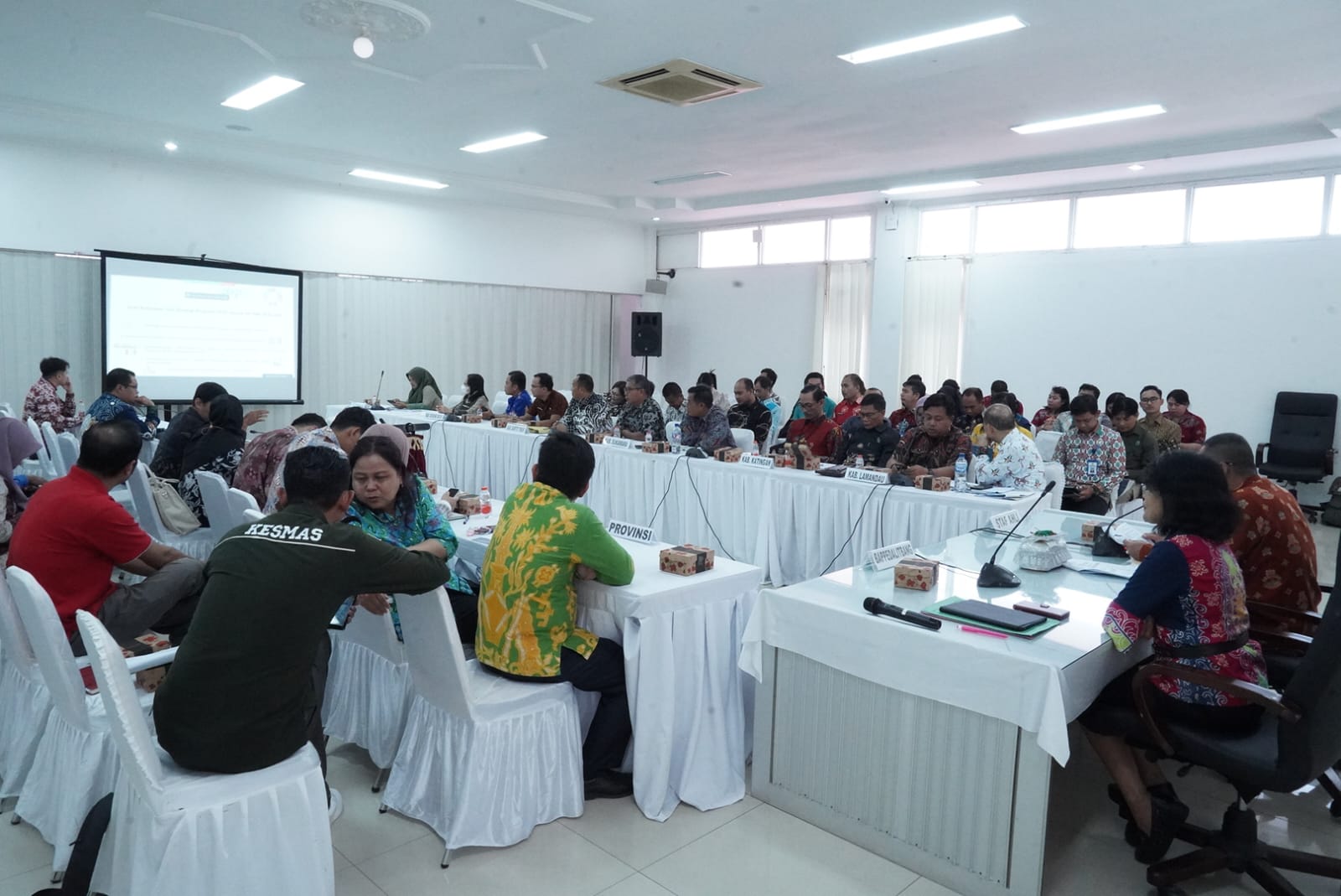 Sahli Gubernur Yuas Elko Buka Rapat Coaching Clinic 7 Implementasi SSK Pogram PPSP Tahun 2024