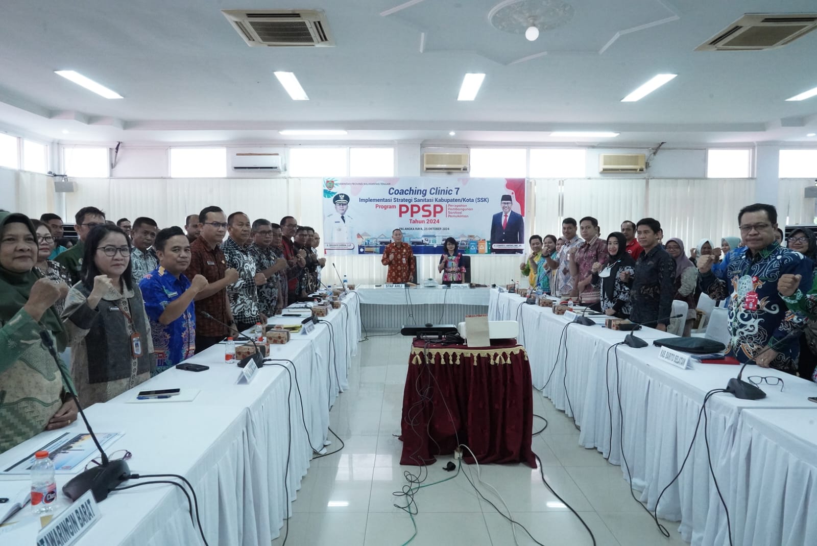 Sahli Gubernur Yuas Elko Buka Rapat Coaching Clinic 7 Implementasi SSK Pogram PPSP Tahun 2024