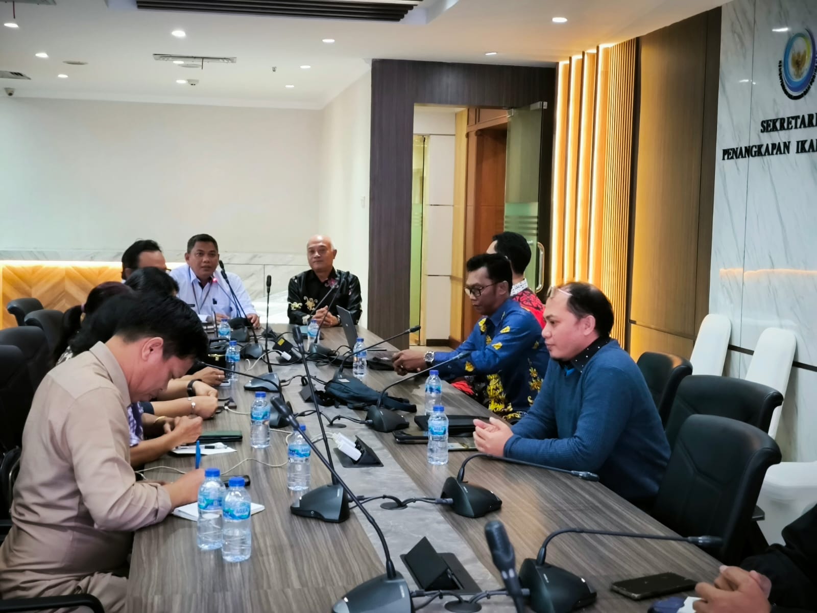 Dislutkan Prov. Kalteng Audiensi dan Koordinasikan Tata Kelola Pelabuhan Perikanan