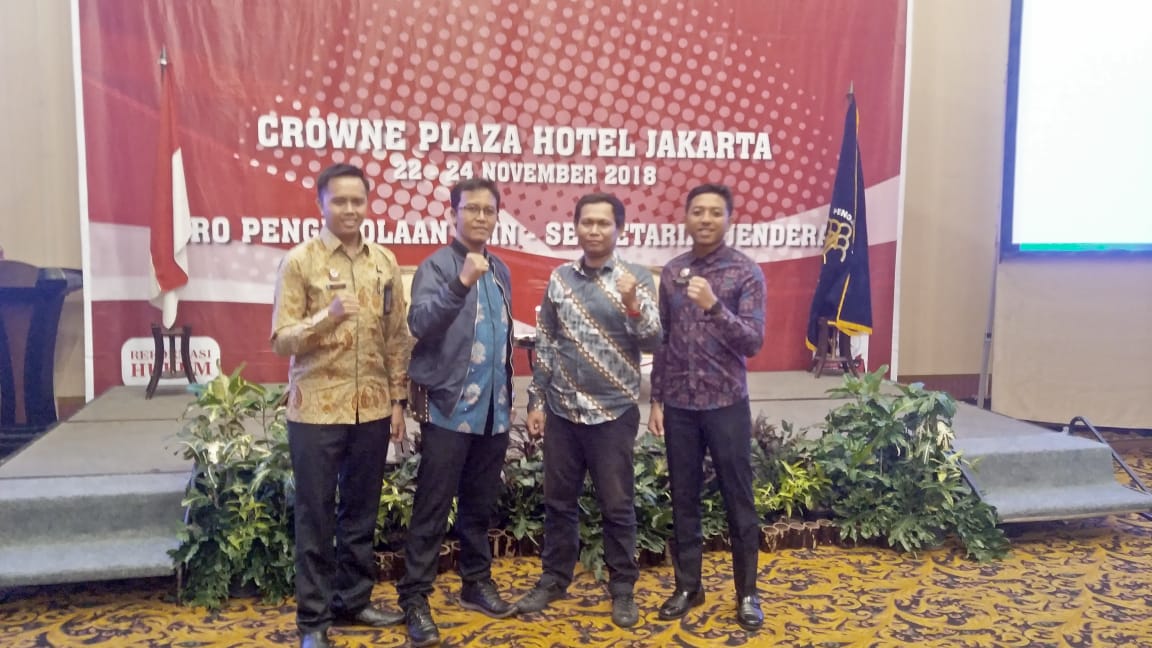 Tiga Hari Kegiatan Penyusunan RUP 2019 Kanwil Kemenkumham Kalteng Telah Berhasil Susun 39 Paket Penyedia dan 317 Paket Swakelola 