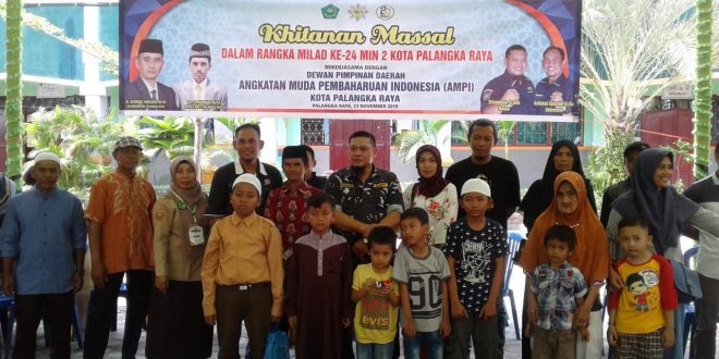 Khitanan Massal Dalam Rangka Milad Ke 24 MIN 2 Kota Palangka Raya