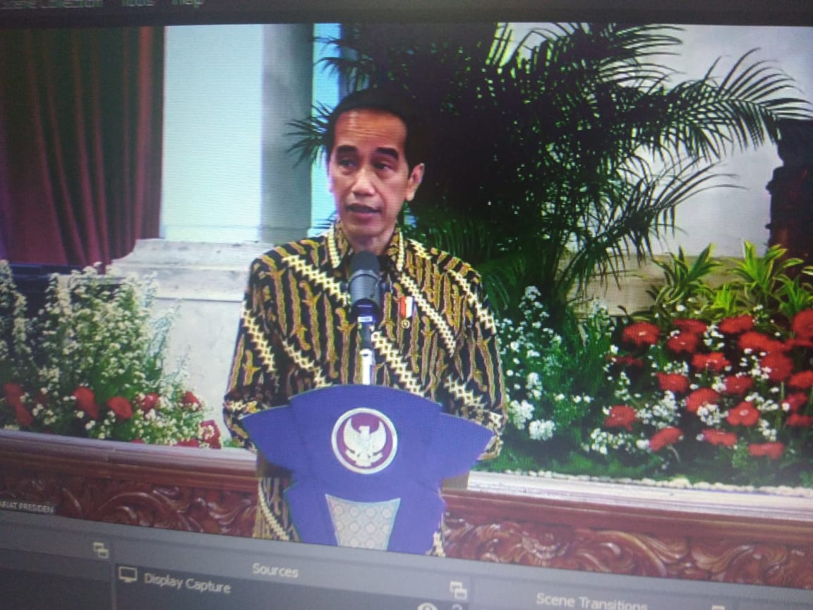 Pemerintah Kabupaten Gunung Mas Ikuti Webinar APBN Tahun Anggaran 2021