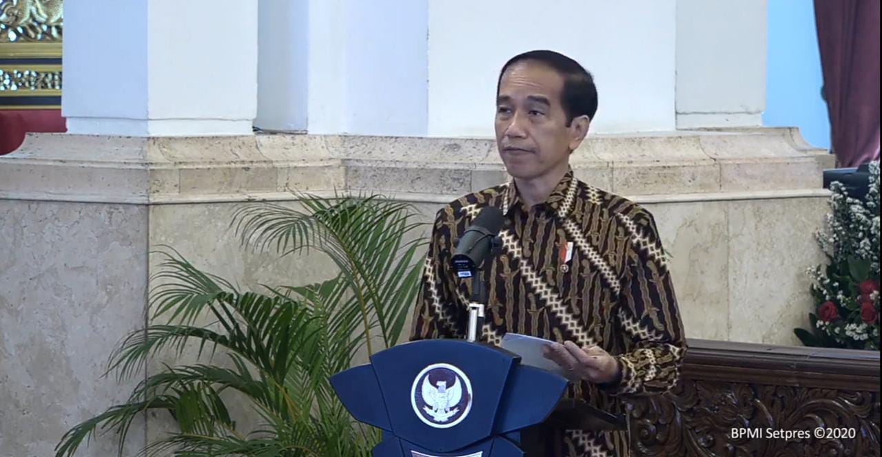 Plt. Gubernur Kalteng Hadiri Acara Penyerahan DIPA dan Daftar Alokasi TKDD Tahun 2021 oleh Presiden RI