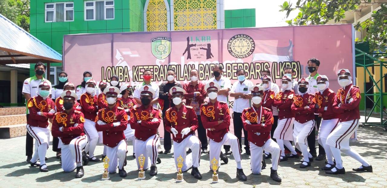 SMA Negeri 1 Palangka Raya Raih Juara II Umum LKBB Tingkat Kota Palangka Raya