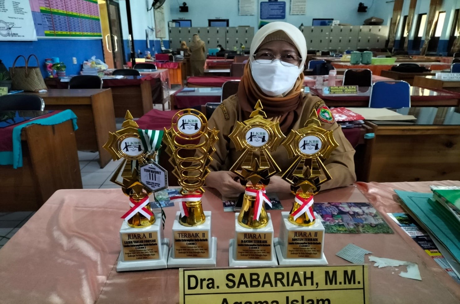 SMA Negeri 1 Palangka Raya Raih Juara II Umum LKBB Tingkat Kota Palangka Raya
