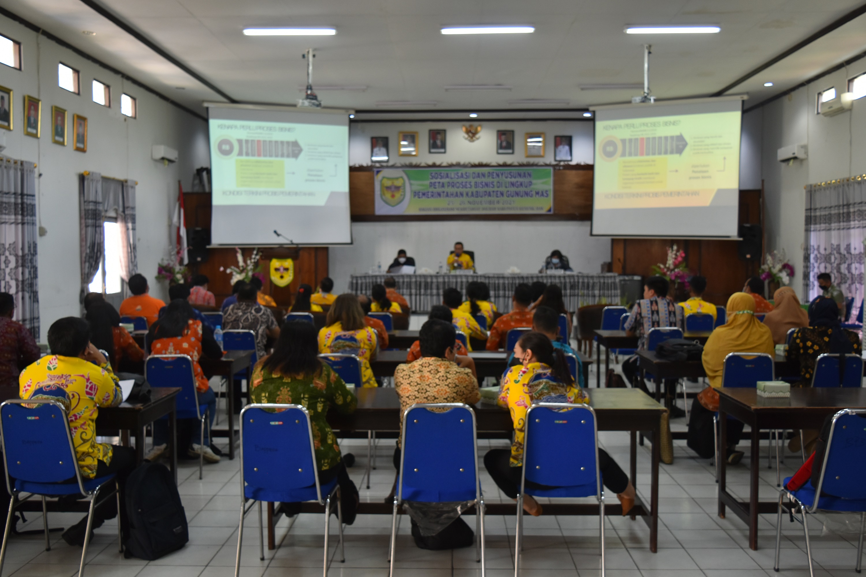 Pemkab Gunung Mas Susun Dokumen Peta Proses Bisnis
