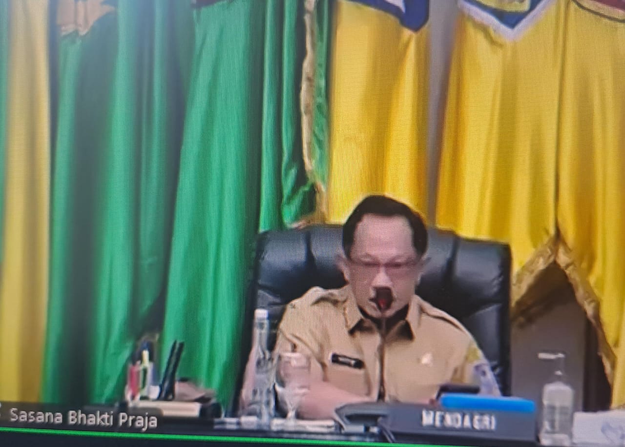 Hadiri Rakor Inflasi Bersama Mendagri, Sahli Yuas Elko Sampaikan Inflasi Kalteng M3 November 2024 sebesar 0,18%