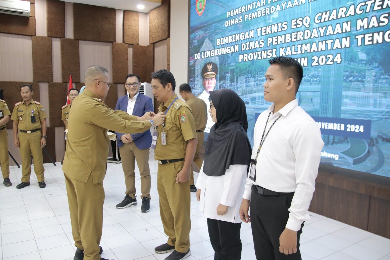 Tingkatkan Kualitas SDM, Dinas PMD Prov. Kalteng Gelar Bimtek ESQ Character Building