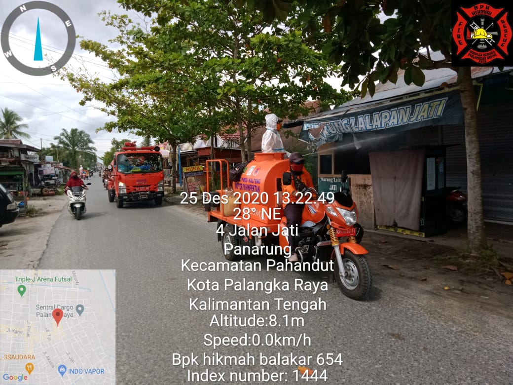 Upaya Pencegahan oleh Tim Satgas Percepatan Penanganan Covid-19 Kalimantan Tengah Tahun 2020