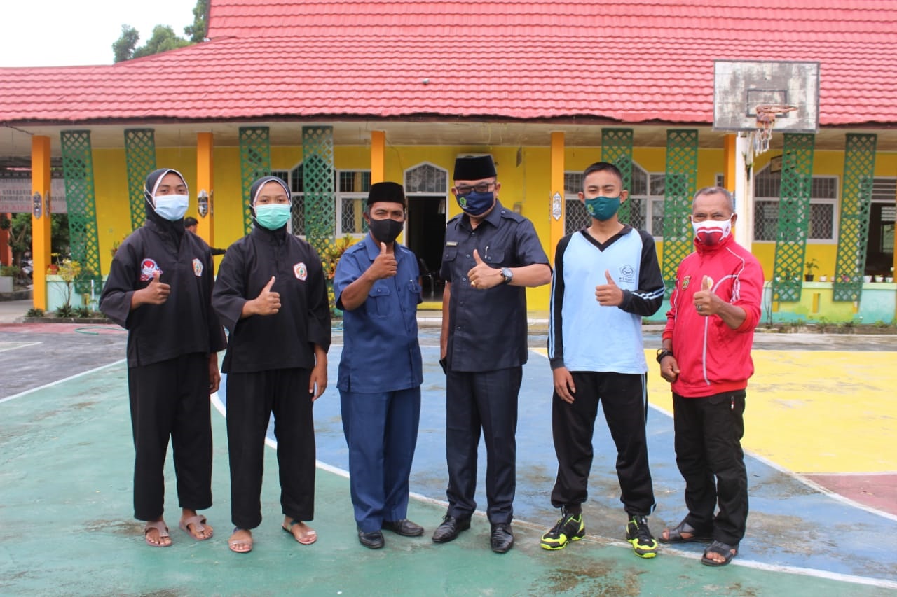 Tiga Pelajar MTsN 2 Kobar Berlaga di Seleksi Pekan Olahraga Pelajar