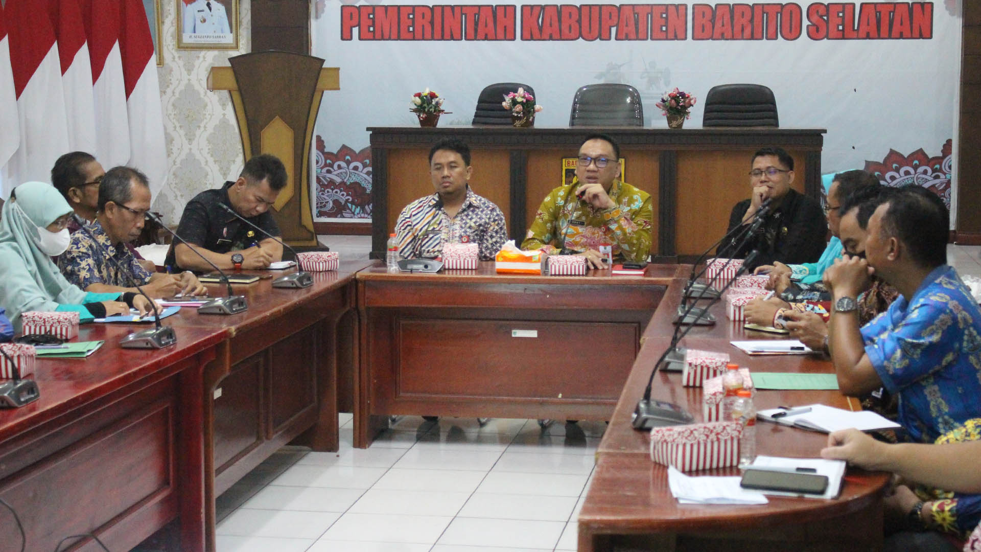 Pemkab Barsel Gelar Rapat Persiapan Penyusunan Laporan Kinerja Triwulan III