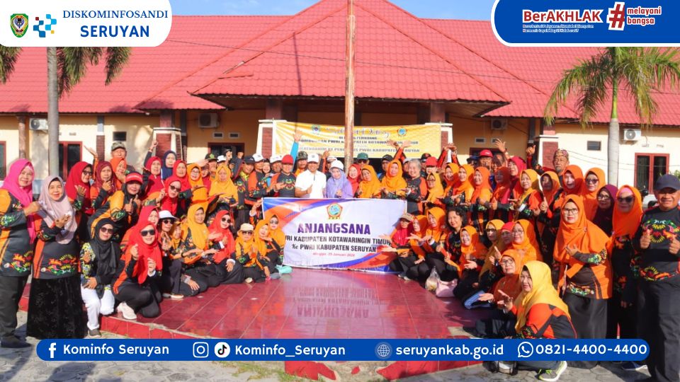 Wakil Bupati Seruyan Hadiri Senam Bersama PWRI Seruyan dan Kotim