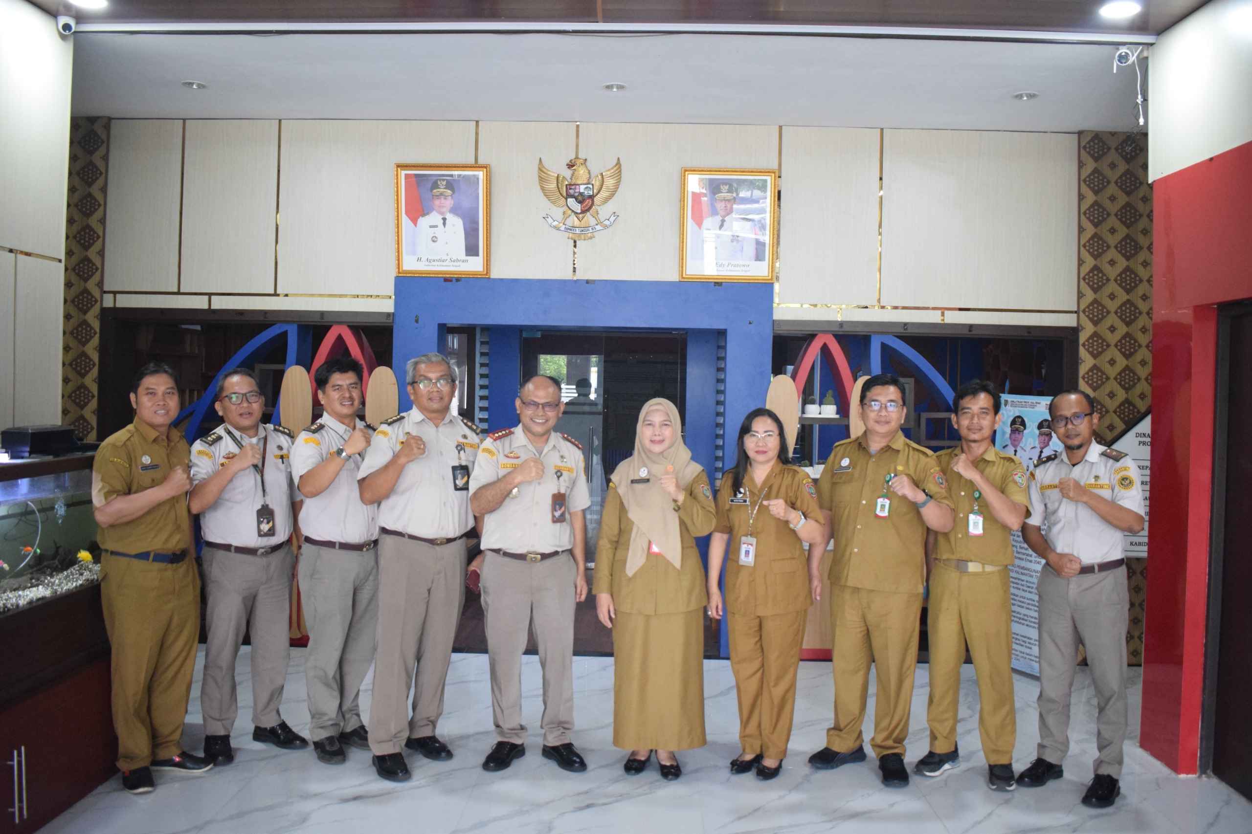 Dislutkan Kalteng dan Badan Karantina Dorong Ekspor Langsung Produk Perikanan