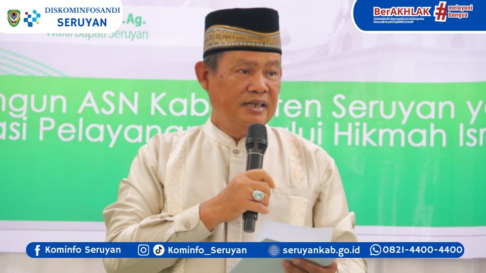 Peringatan Isra Mi’raj di Seruyan, Bupati Tegaskan Pentingnya Integritas dan Akhlak ASN