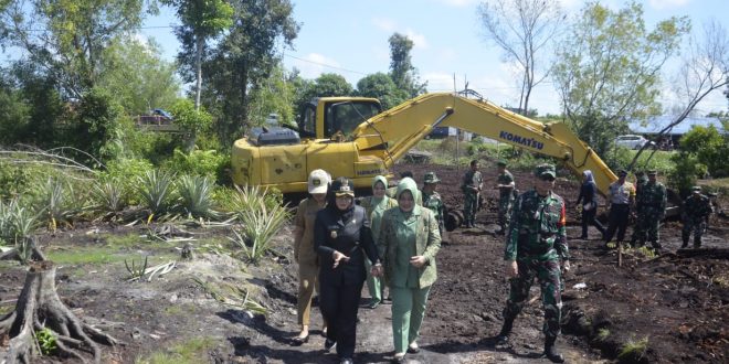 TMMD di Kalampangan Bangun Jalan Sepanjang 5.120 Meter