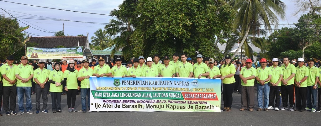 Ben Ajak Masyarakat Kapuas Selalu Jaga Kebersihan