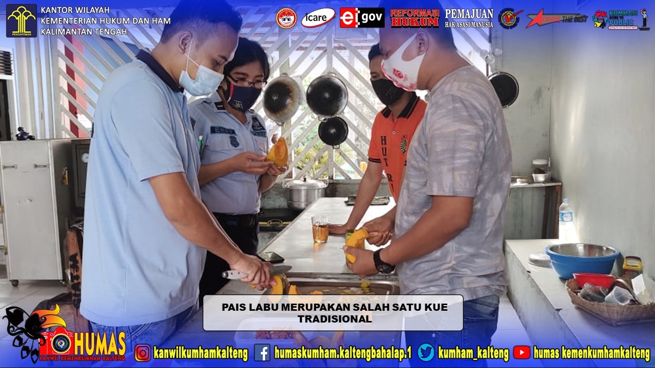 Teruskan Inovasi, WBP Lapas Palangka Raya Jago Bikin Kue Tradisional