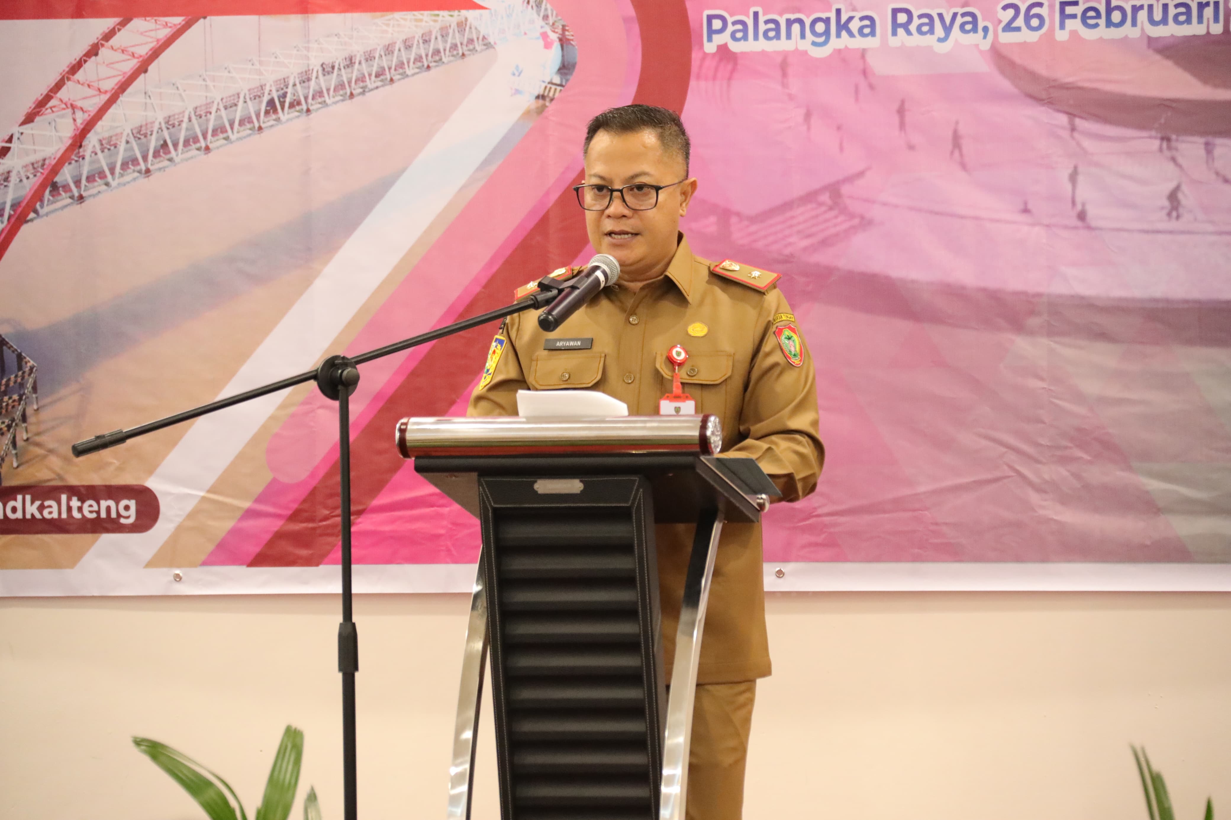 Buka Rakernis Program dan kegiatan Dinas PMD se-Kalteng, Aryawan Sampaikan Isu Strategis Mendukung Pembangunan Daerah