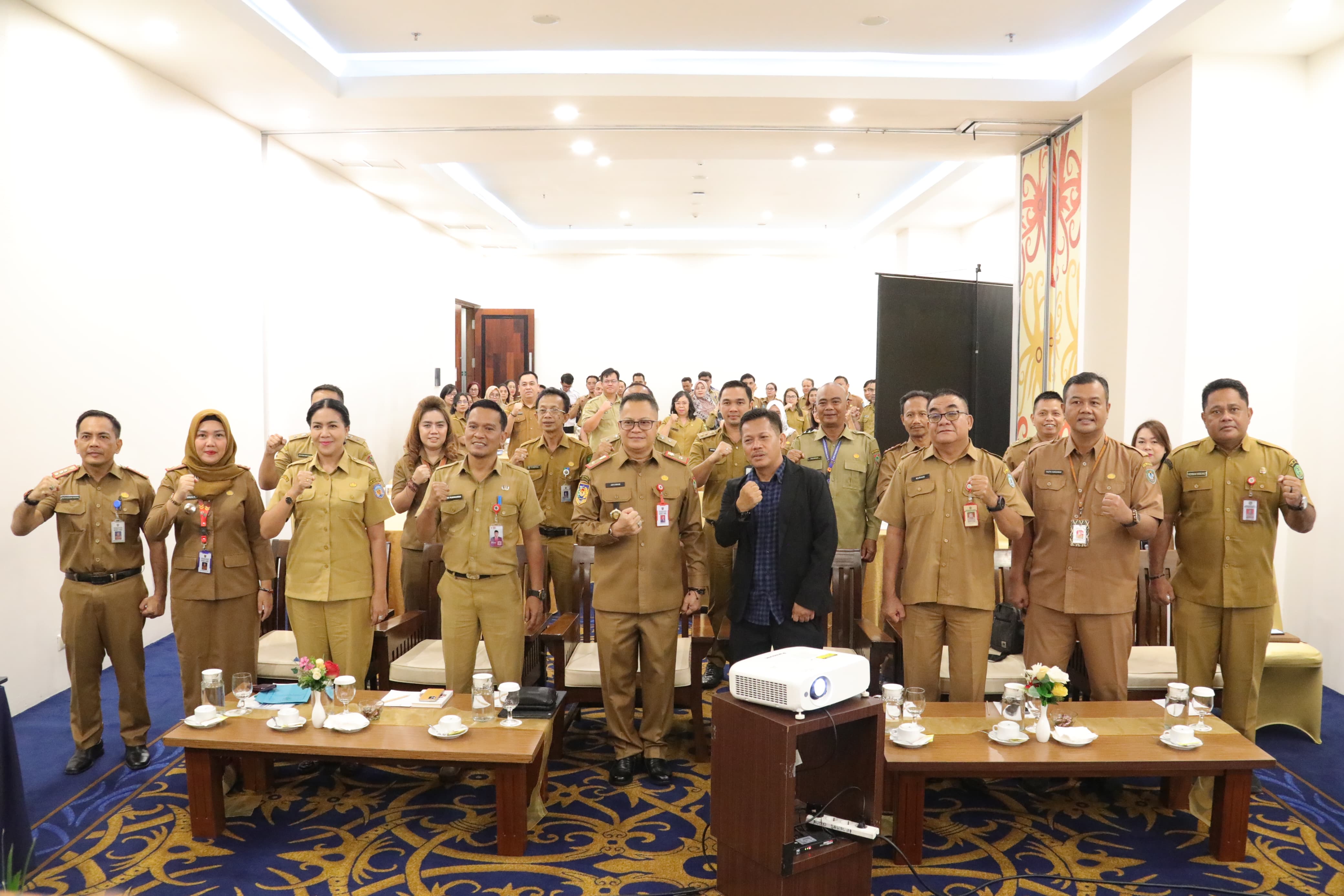 Buka Rakernis Program dan kegiatan Dinas PMD se-Kalteng, Aryawan Sampaikan Isu Strategis Mendukung Pembangunan Daerah