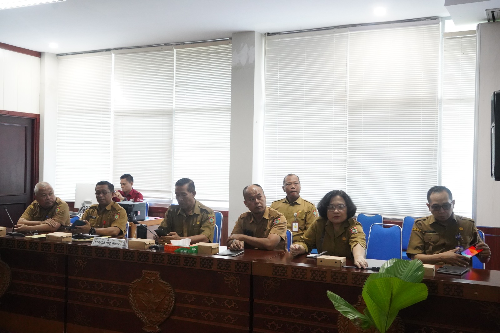 Pemprov. Kalteng Hadiri Rakor Pengendalian Inflasi bersama Irjen Kemendagri RI secara Virtual