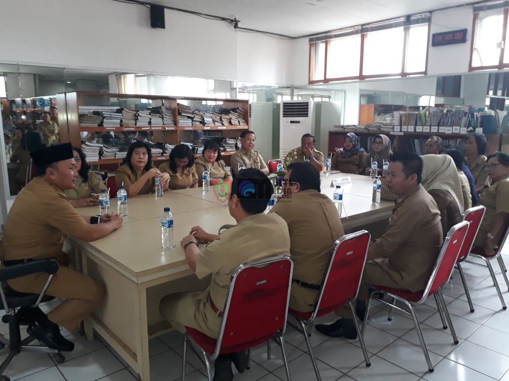 Gubernur Sidak ke Gedung Perpustakaan Daerah