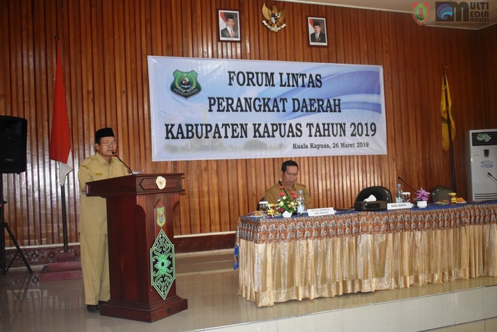 Wabup Buka Forum Lintas Perangkat Daerah