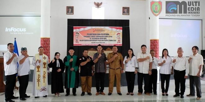 894 Pengawas TPS se- Kota Palangka Raya Dilantik