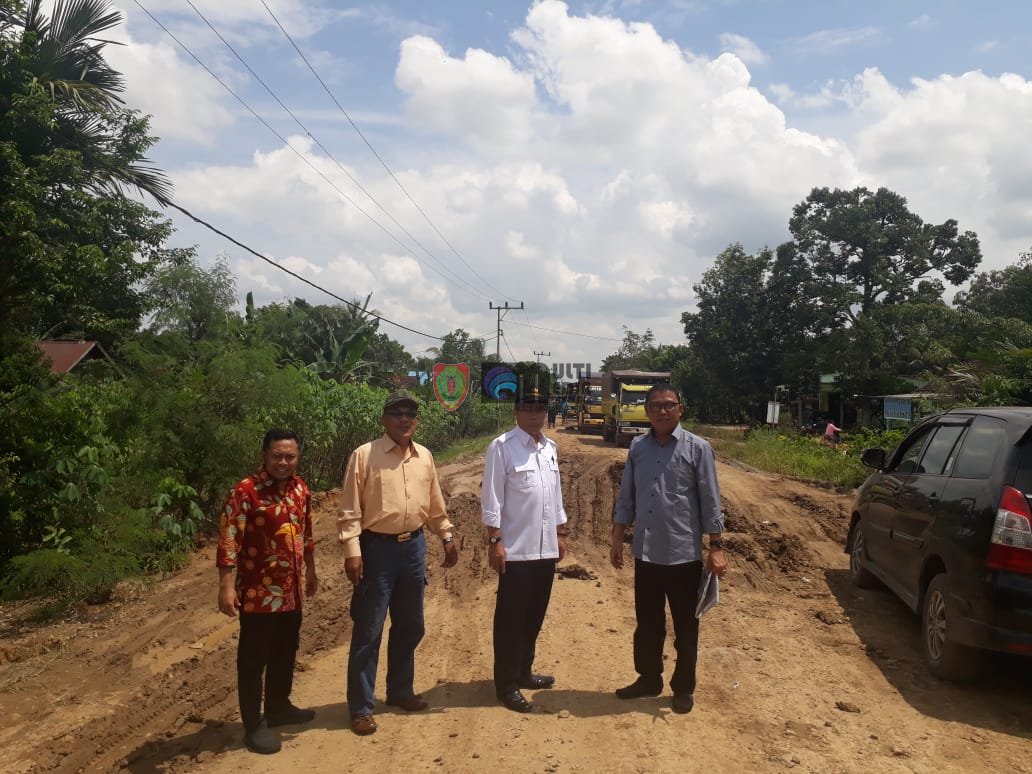 TPP Kalteng Berkah Tinjau Proyek Jalan Pangkoh - Bahaur