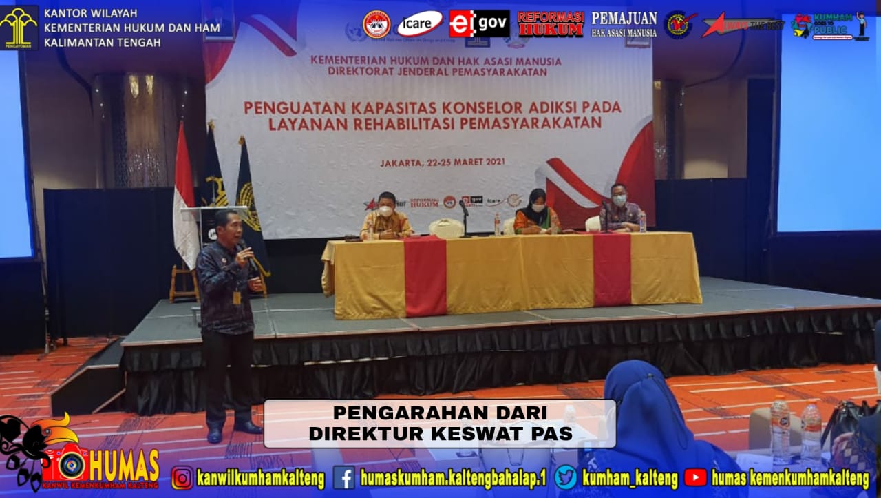 Pegawai Lapas Narkotika Kasongan Ikuti Kegiatan Penguatan Kapasitas Konselor Adiksi