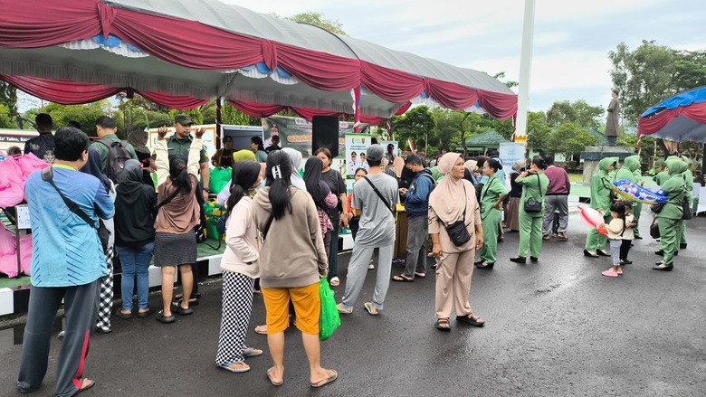 Dinas Hanpang Prov. Kalteng Adakan GPM di Korem 102/Panju Panjung Jelang HBKN