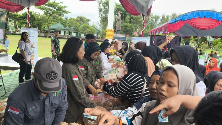 Dinas Hanpang Prov. Kalteng Adakan GPM di Korem 102/Panju Panjung Jelang HBKN