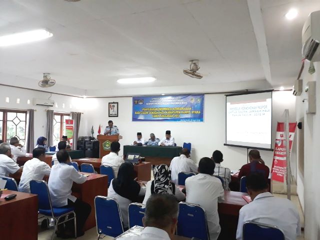 Calon Jemaah Haji Kabupaten Barito Utara Diberikan Penyuluhan Tentang Informasi Keimigrasian