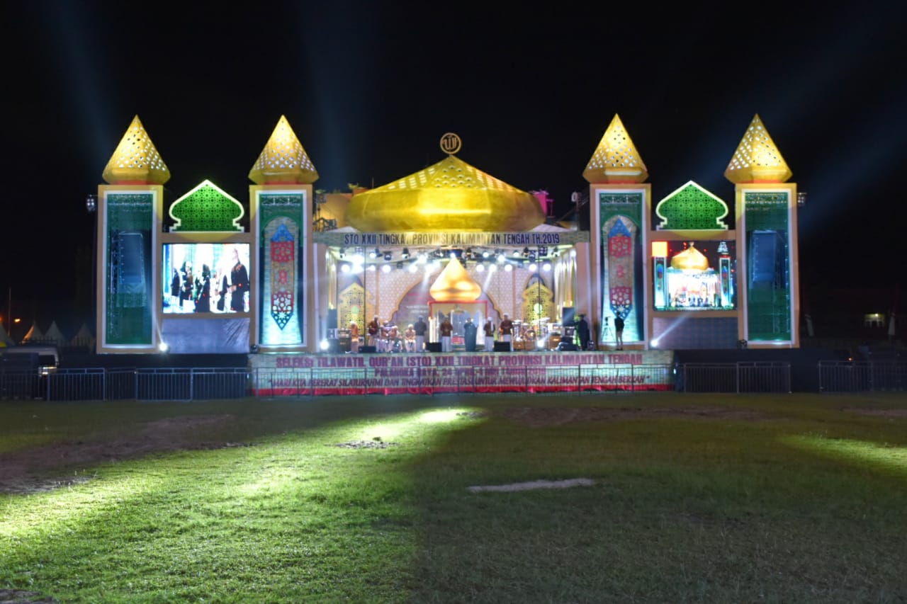 Gubernur Resmi Buka STQ ke-XXII Tingkat Prov. Kalteng Tahun 2019