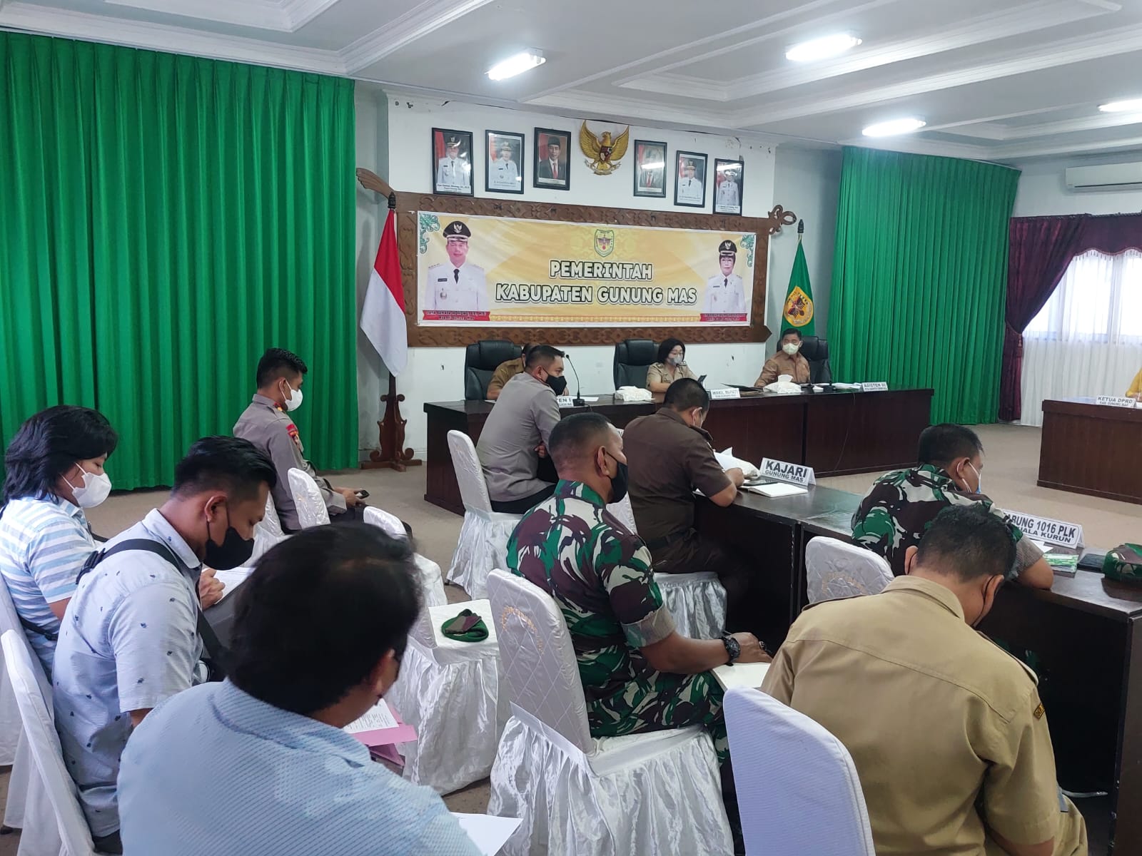 Pemkab Gumas Gelar Rapat Persiapan HUT Gumas ke-20 Tahun
