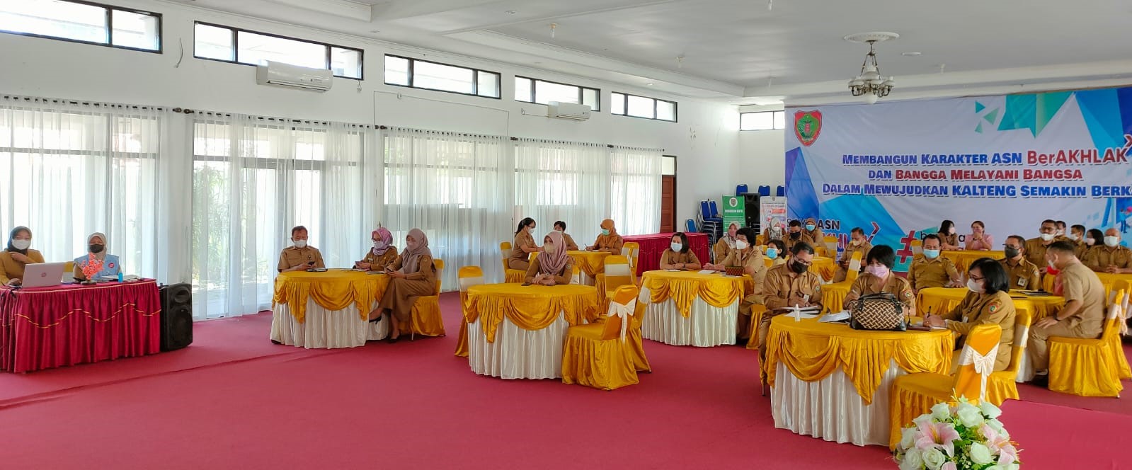 BPSDM Prov. Kalteng Ikuti Sosialisasi Pedoman Pengendalian Gratifikasi di Lingkungan Pemprov Kalteng