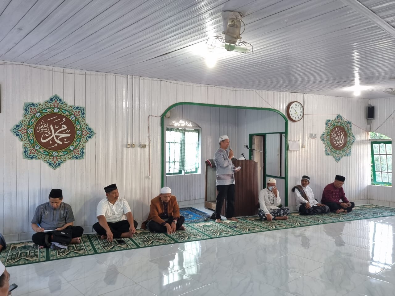 Safari Ramadan di Masjid Al Qurbah, Masyarakat Marikit Katingan Harapkan Pemprov Kalteng Bantu Pembangunan Infrastruktur Akses Jalan