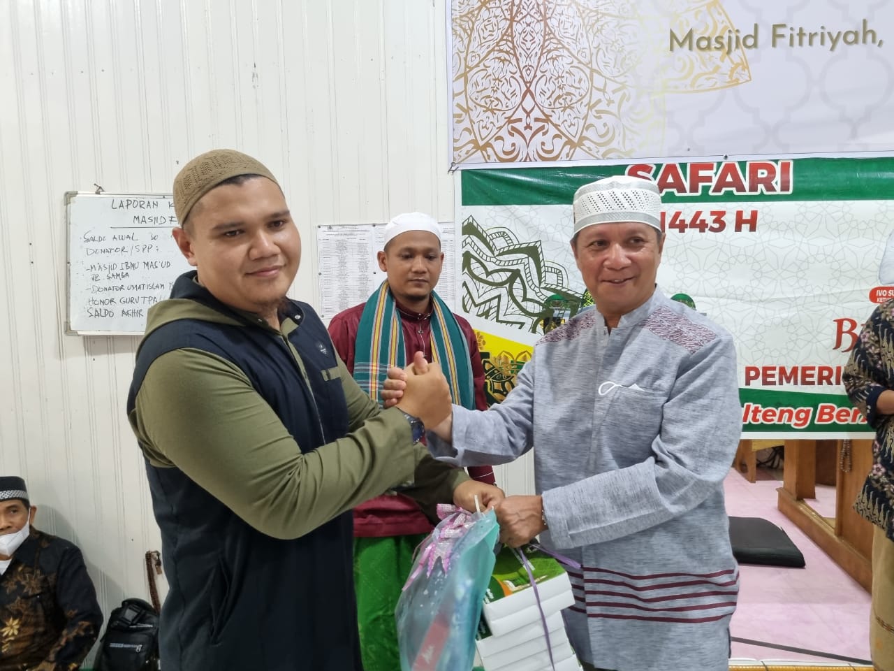 Pemprov. Kalteng Jalin Silaturahmi dengan Masyarakat Tumbang Sanamang Katingan Melalui Safari Ramadan di Masjid Al Fitriah