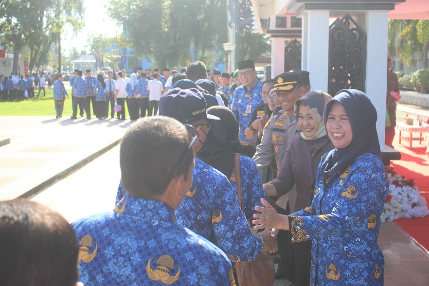 Pemkab Barsel Peringati Hari Otonomi Daerah ke – XXVII Tahun 2023