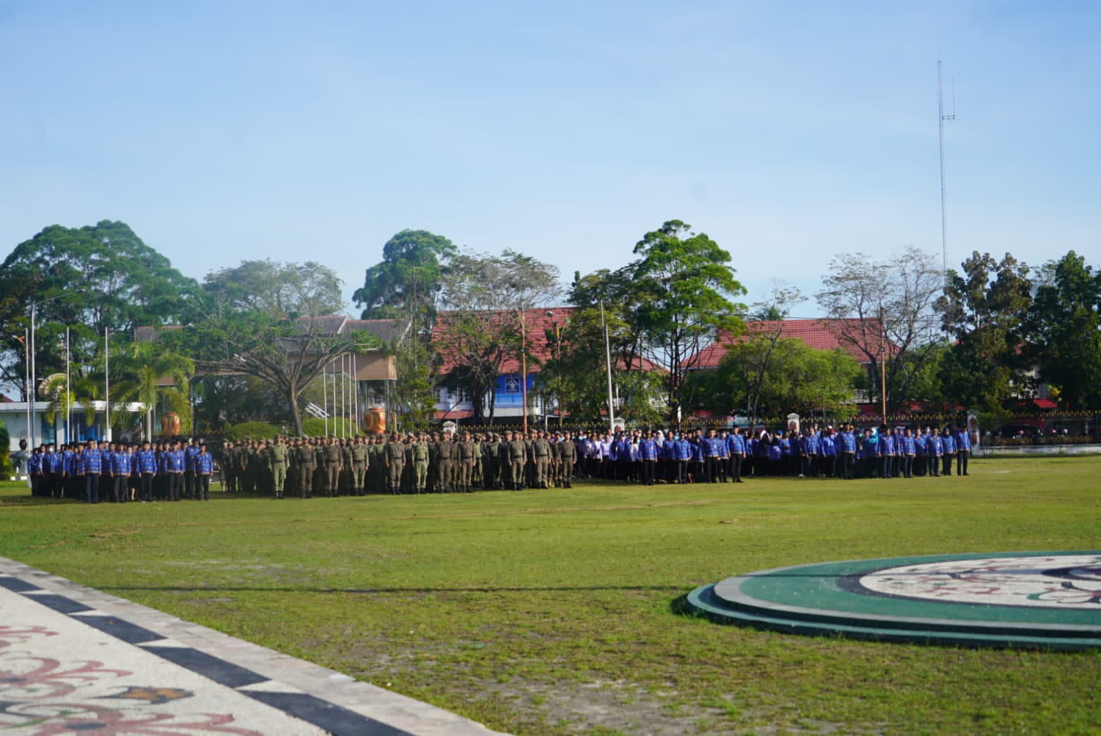 Wagub Edy Pratowo Pimpin Apel Besar Lingkup Pemprov Kalteng dan  Peringatan Hari Otonomi Daerah ke XXVII